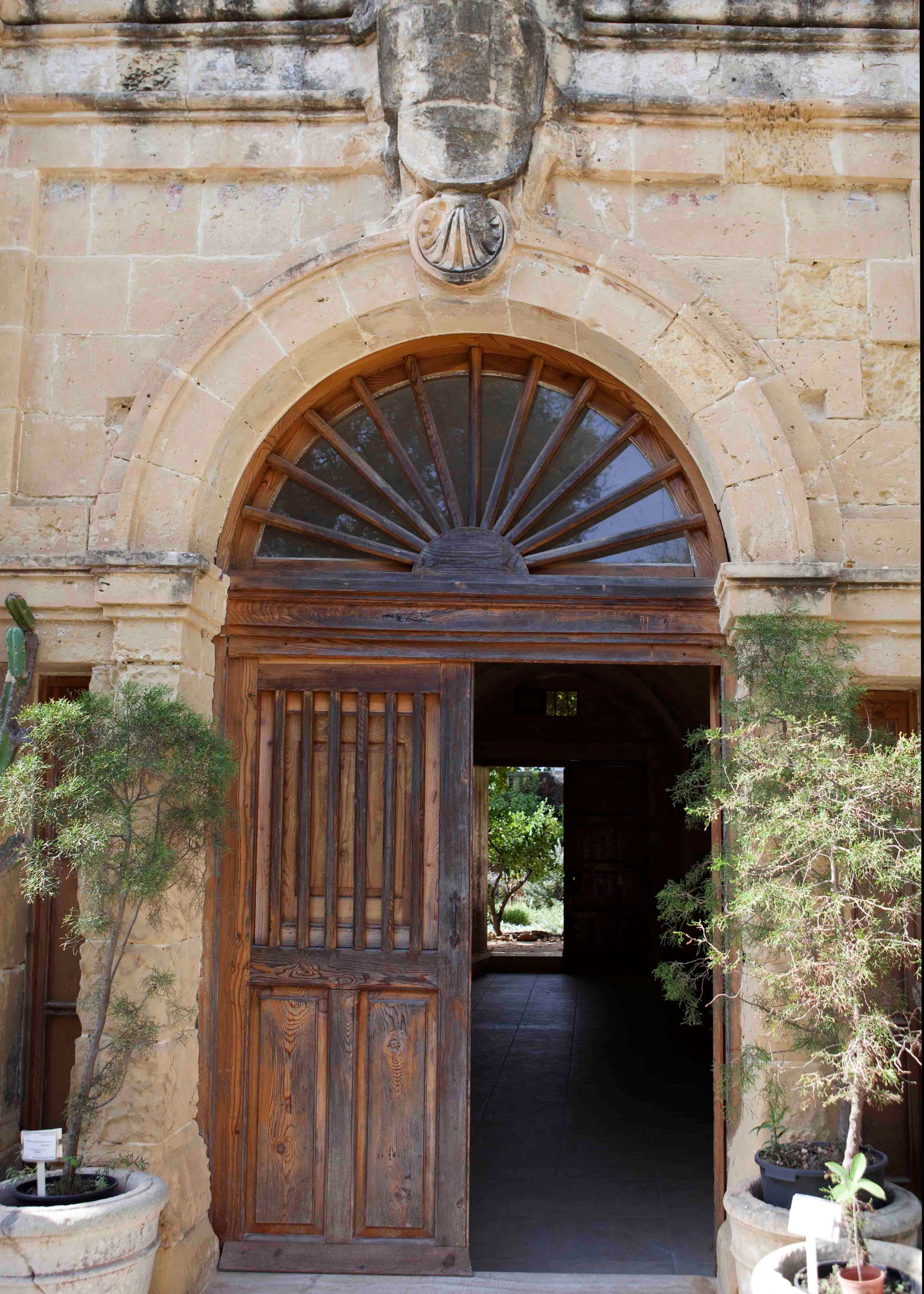 Gateway to the gardens