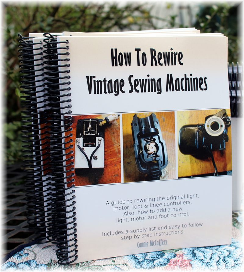 How To Rewire Vintage Sewing Machines Book