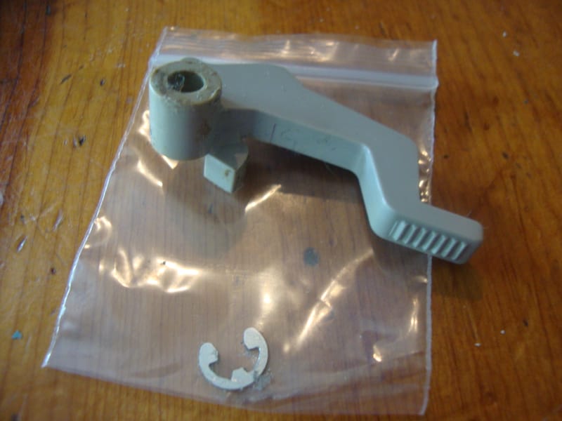 Brother CE 5000 presser foot lever