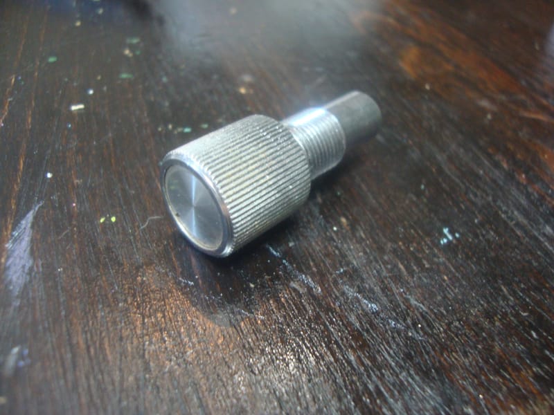 White Superlock 534 pressure regulating screw