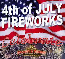 July 4th in Cripple Creek, CO