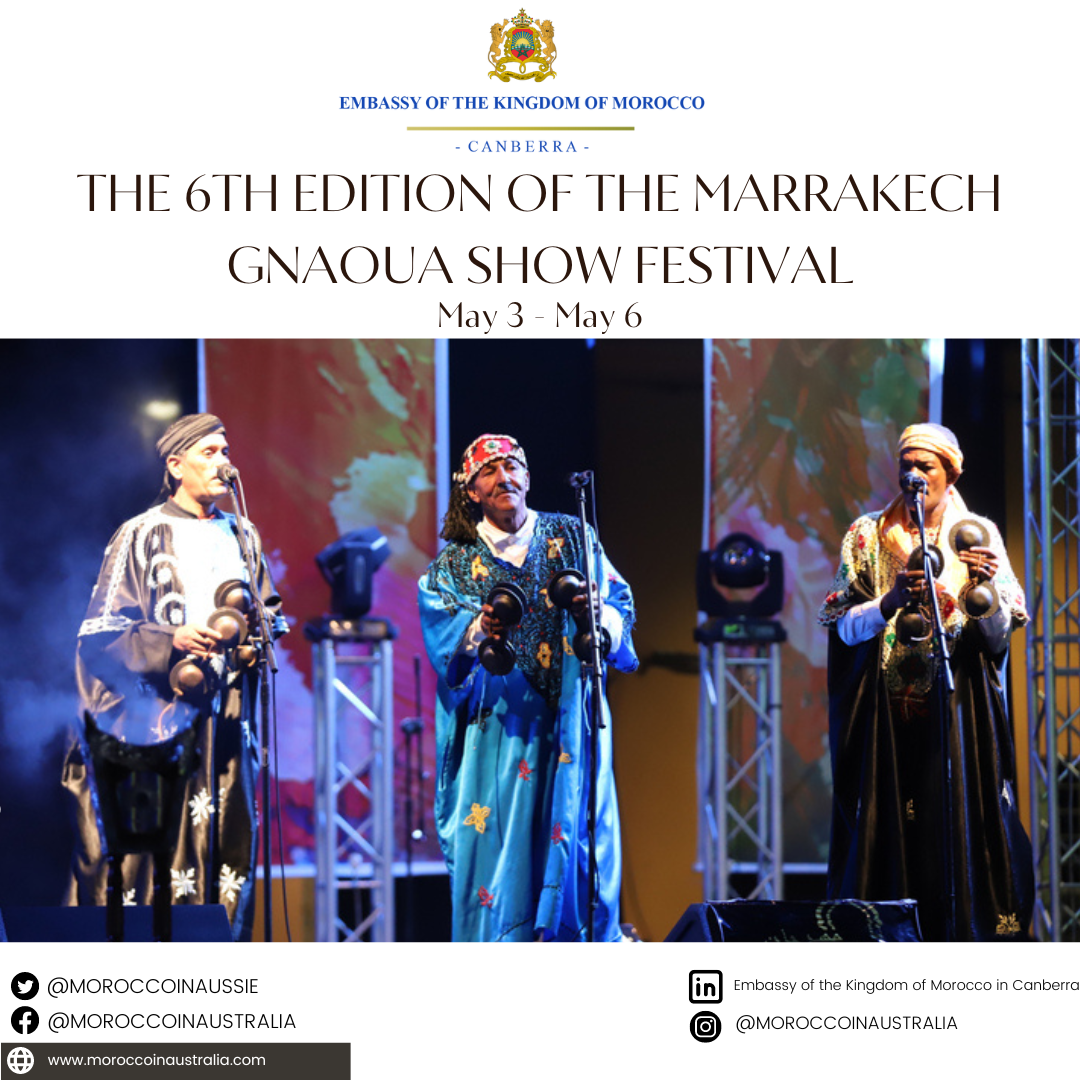Sixth Edition of the Marrakech Gnaoua Show Festival