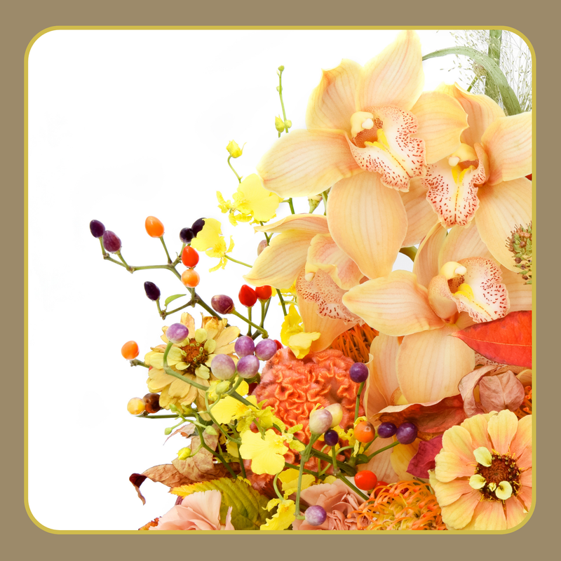 New - "Modern vertical flower design" - MORNING CLASS