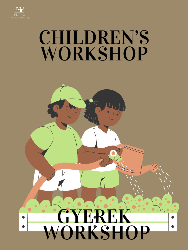 SPECIAL- Children's day workshop- 'My Italian garden' for children who like spaghetti