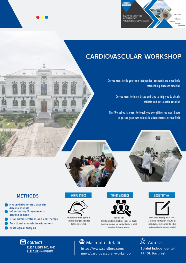 Workshop "Cardiovascular Methods"