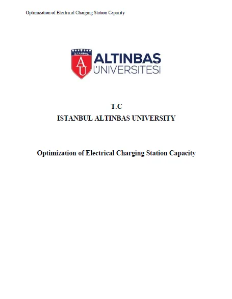 Optimization Of Electrical Charging Station Capacity African Academy Of Advanced Studies AAAS 