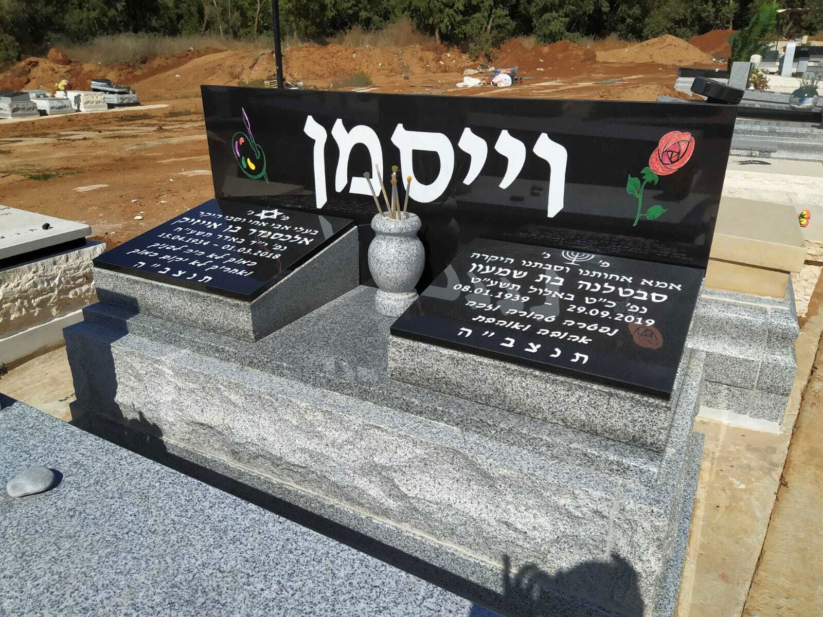 בוני מצבות האיכותיים והוגנים בישראל מציגים תמונות של מצבות קבורה