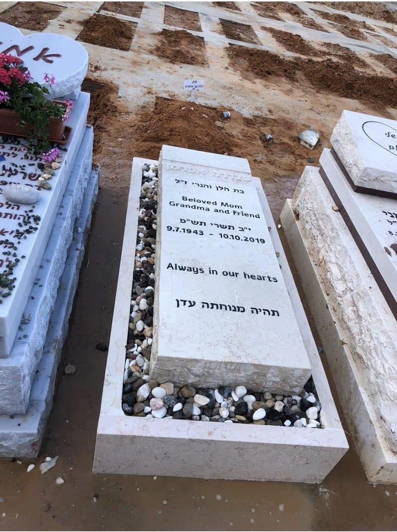 מחירי חידוש אותיות מצבה, איורים וסמלים