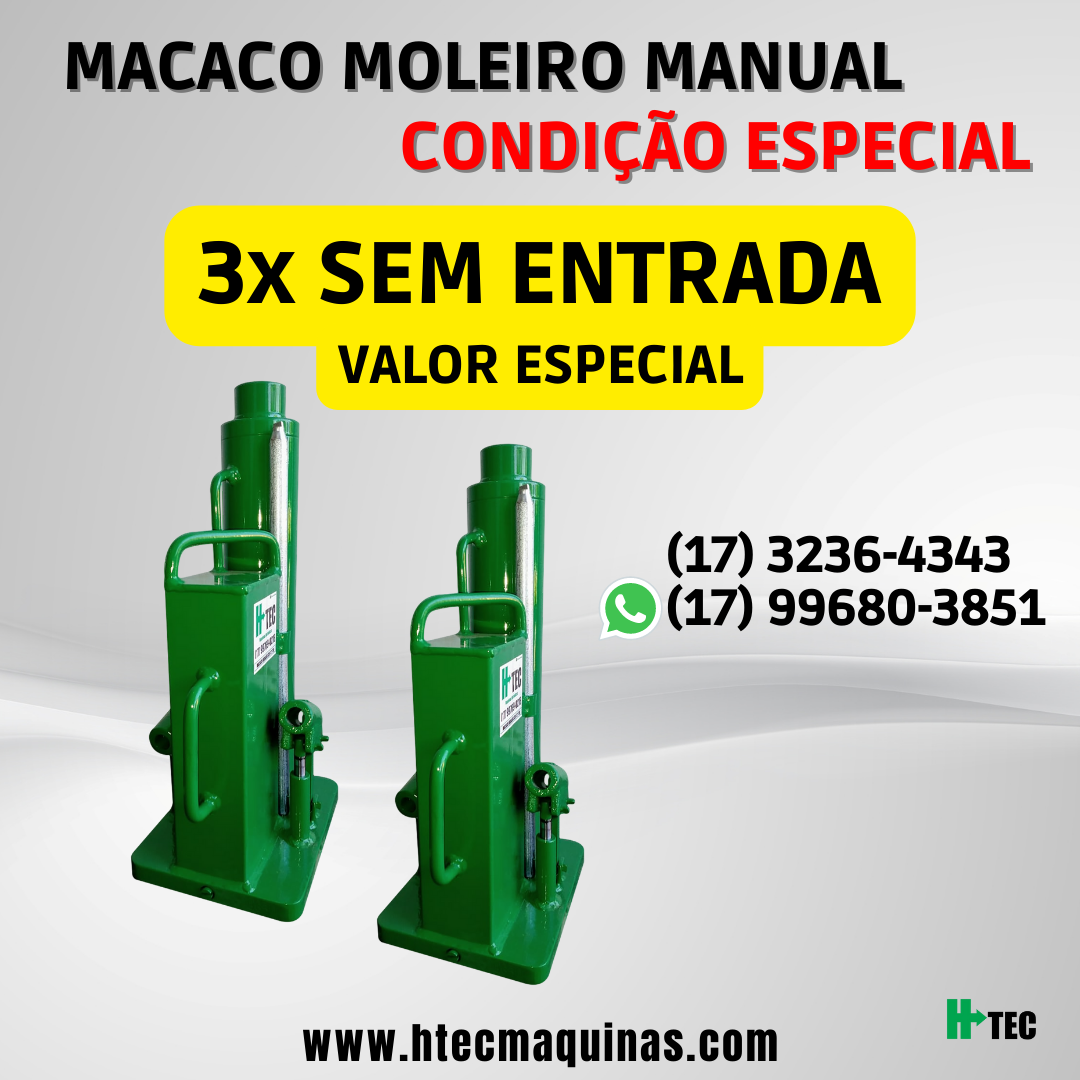 MACACO MOLEIRO MANUAL 32 TONELADAS