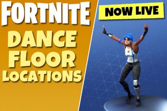 Fortnite: where to dance on 3 different dance floors
