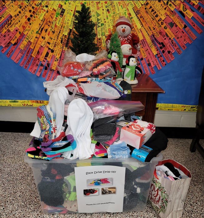 KANOHEDA ELEMENTARY – NATIONAL SOCK DAY PROJECT