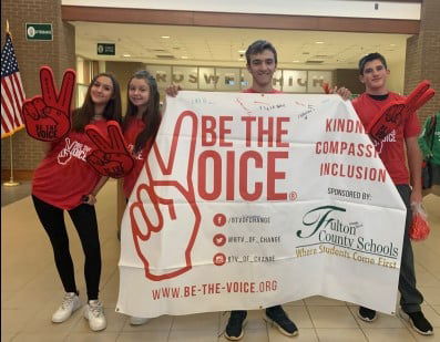 ROSWELL HIGH SCHOOL KICKING OFF #BETHEVOICE THIS WEEK!