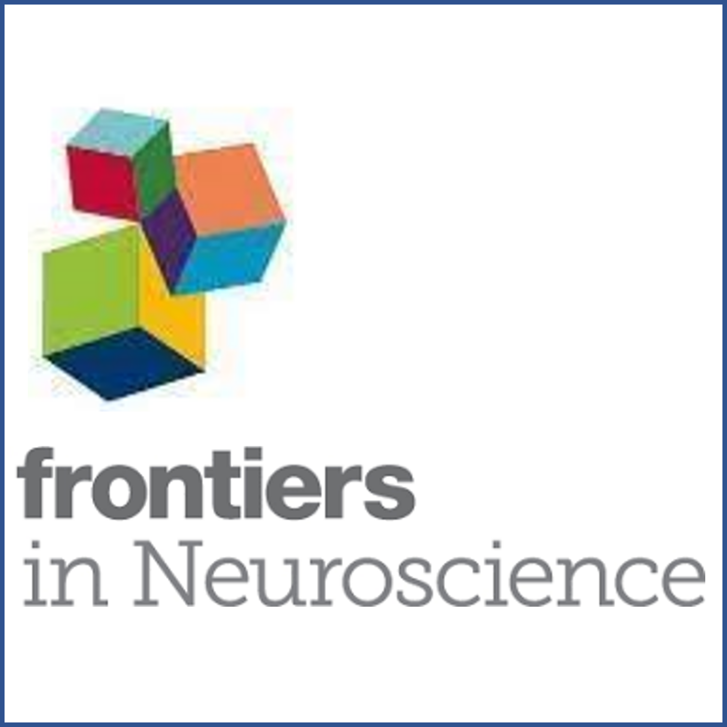 Publication dans la revue scientifique "Frontiers of neurosciences"
