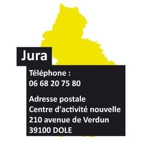 Jura - Doubs - Haute-Saône - Territoire de Belfort