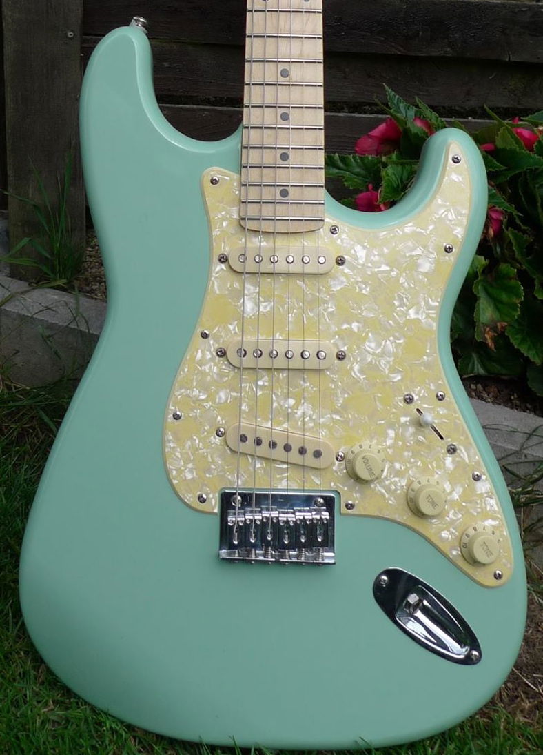 Flunder Hard-Tail Strat Surf Green