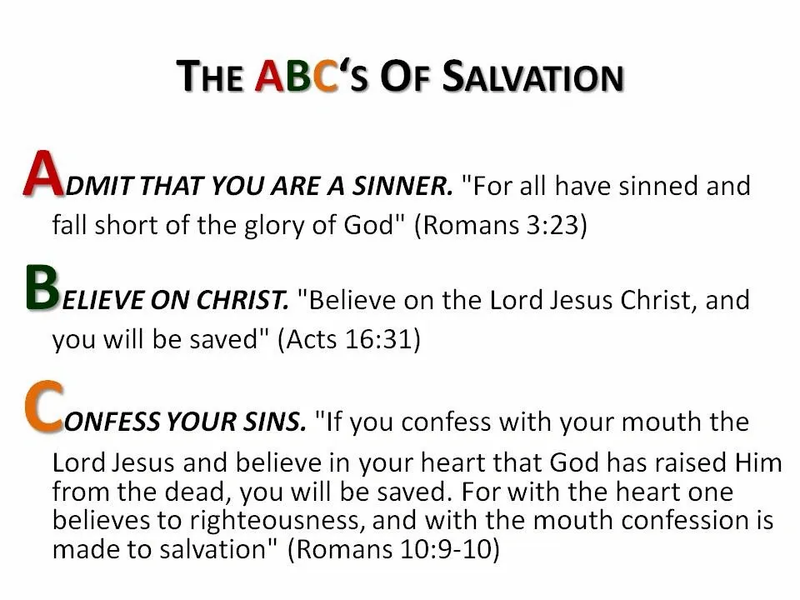 ABC's Salvation