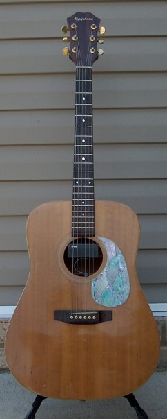 79' Epiphone Dreadnaught (my songwriting workhorse)