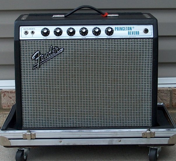 1970 Fender Princeton Reverb w/ Eminence Ram-Rod 10" Speaker
