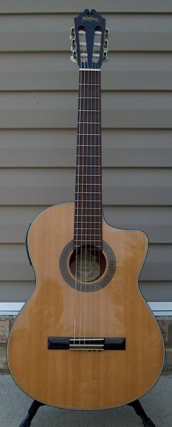 90's Washburn Classical, Acoustic/Electric