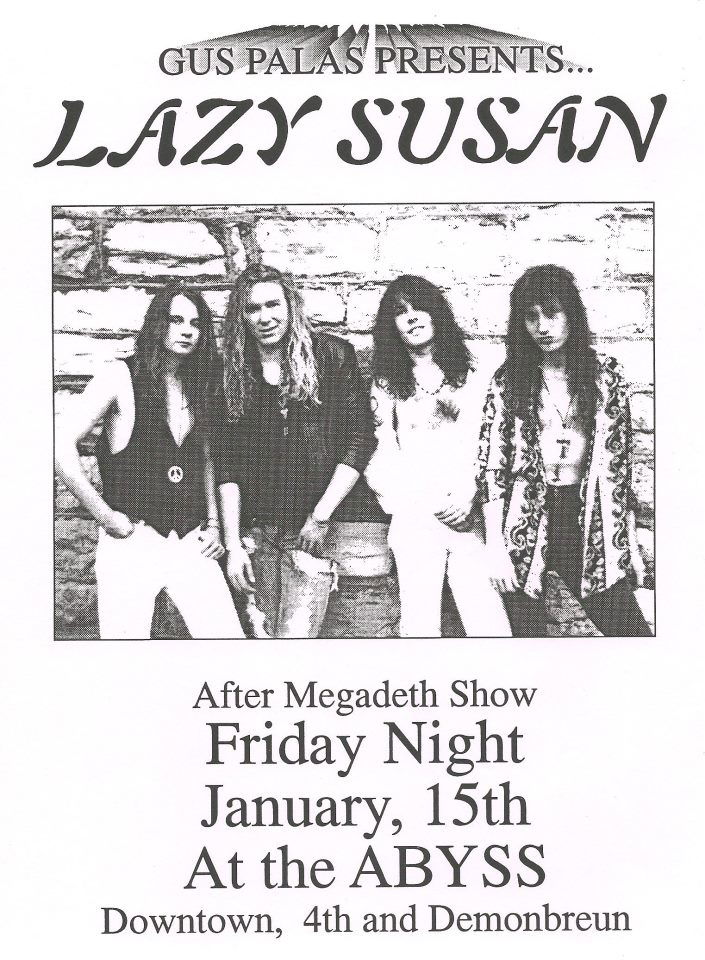 Lazy Susan Show Flyer