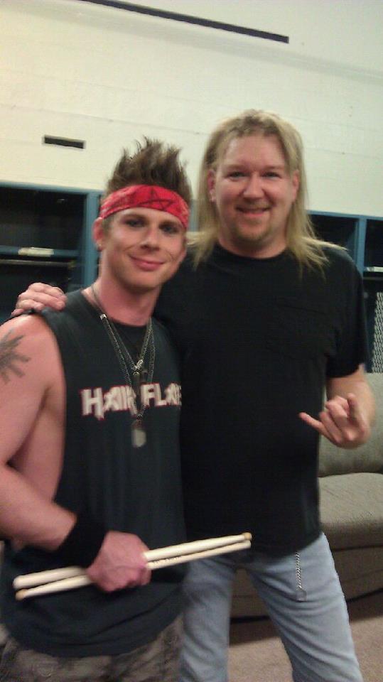 Backstage w/ Zach Ballard (Drums - Jasmine Cain)