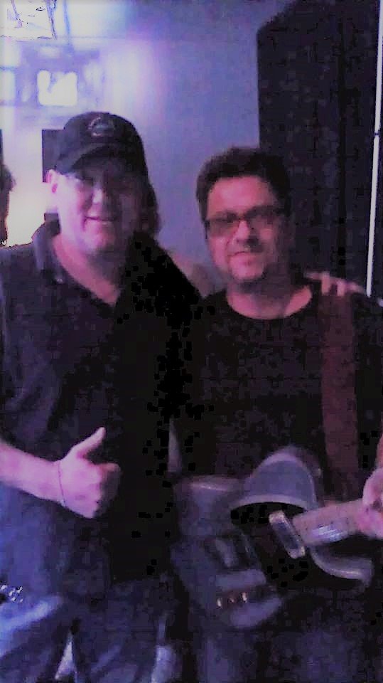 Backstage in Nashville with the always Great Brent Mason