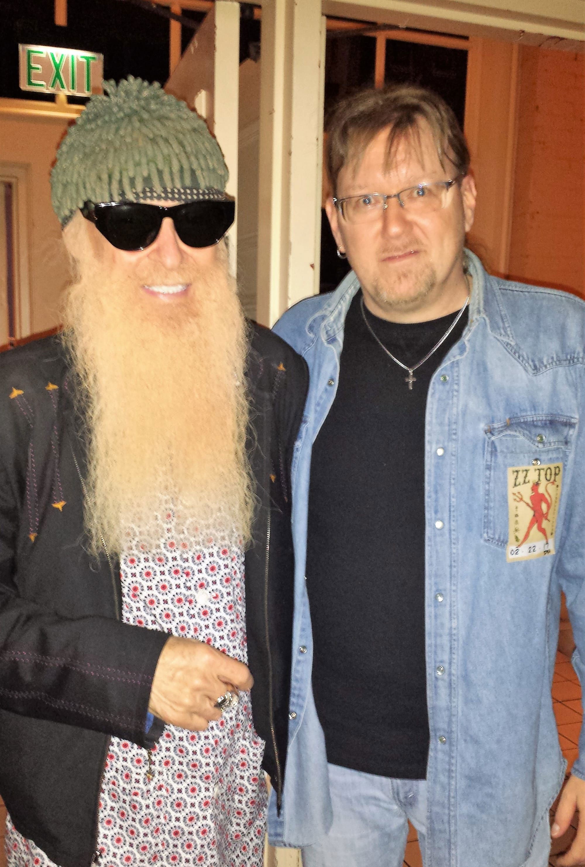 Nashville Ryman Show, Backstage w/ the Revered Billy Gibbons (ZZ Top)