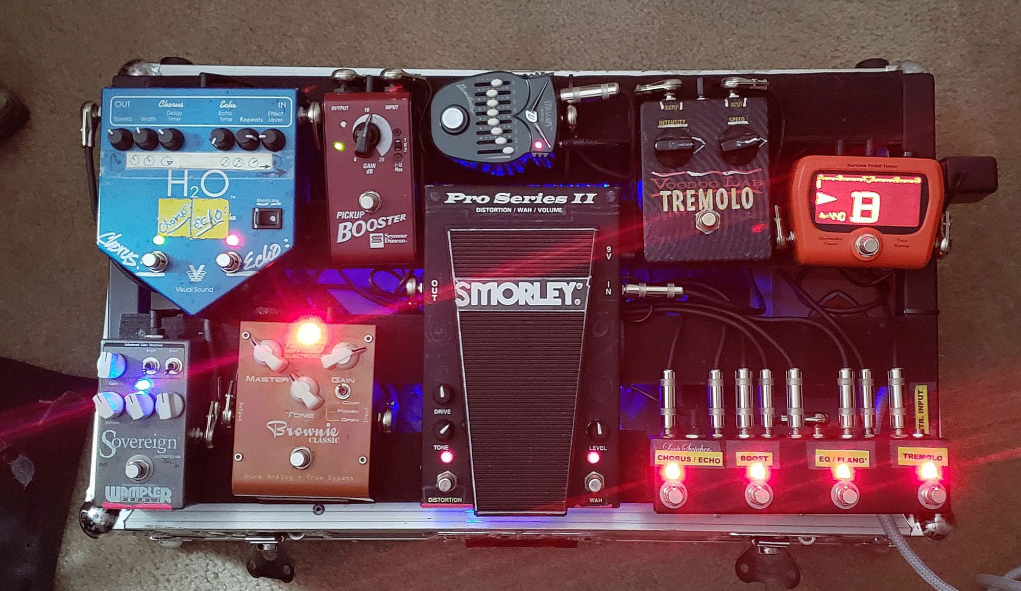 My Large Pedal-Board
