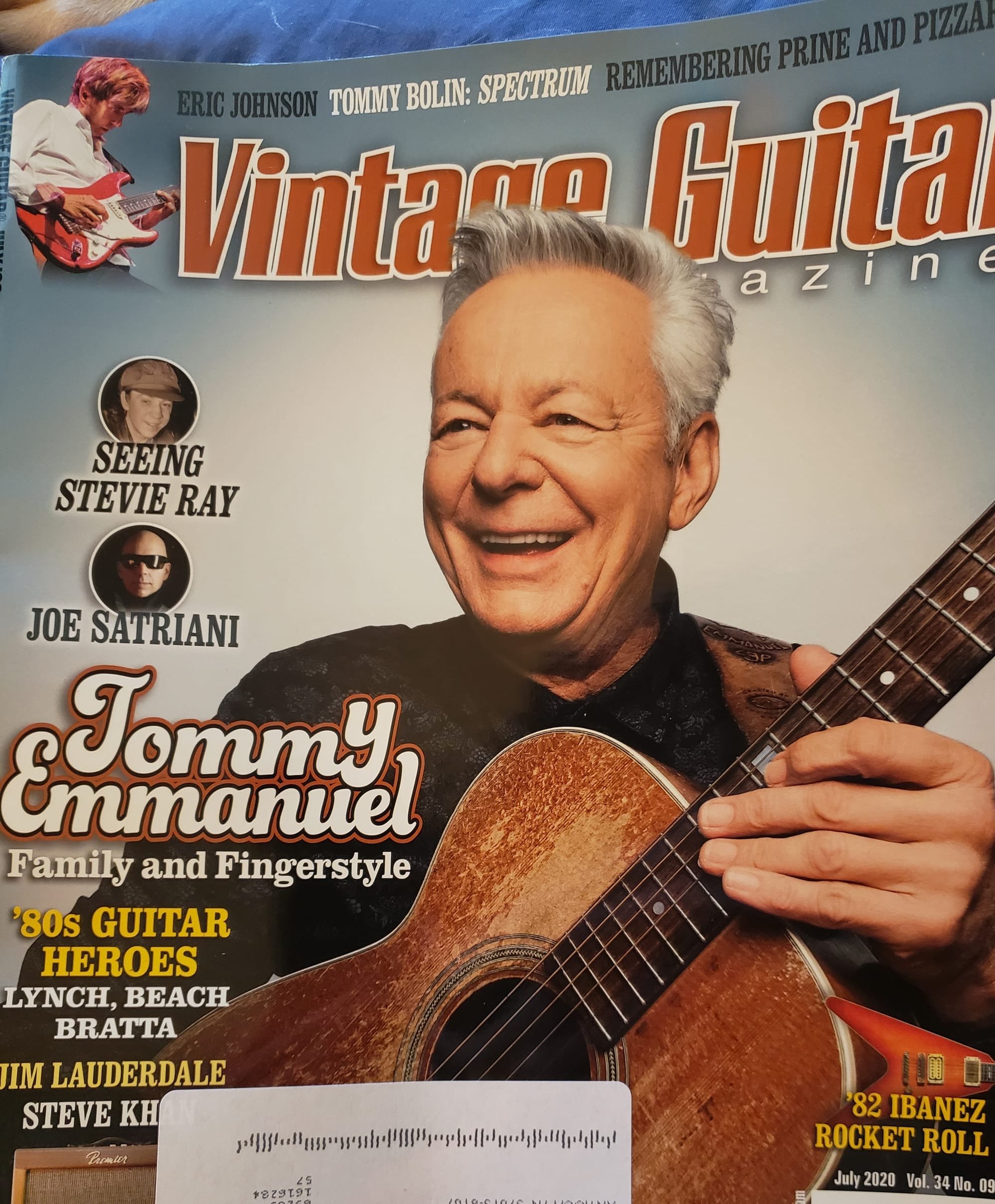 Ample'tudes Reviewed in June Issue of Vintage Guitar Magazine