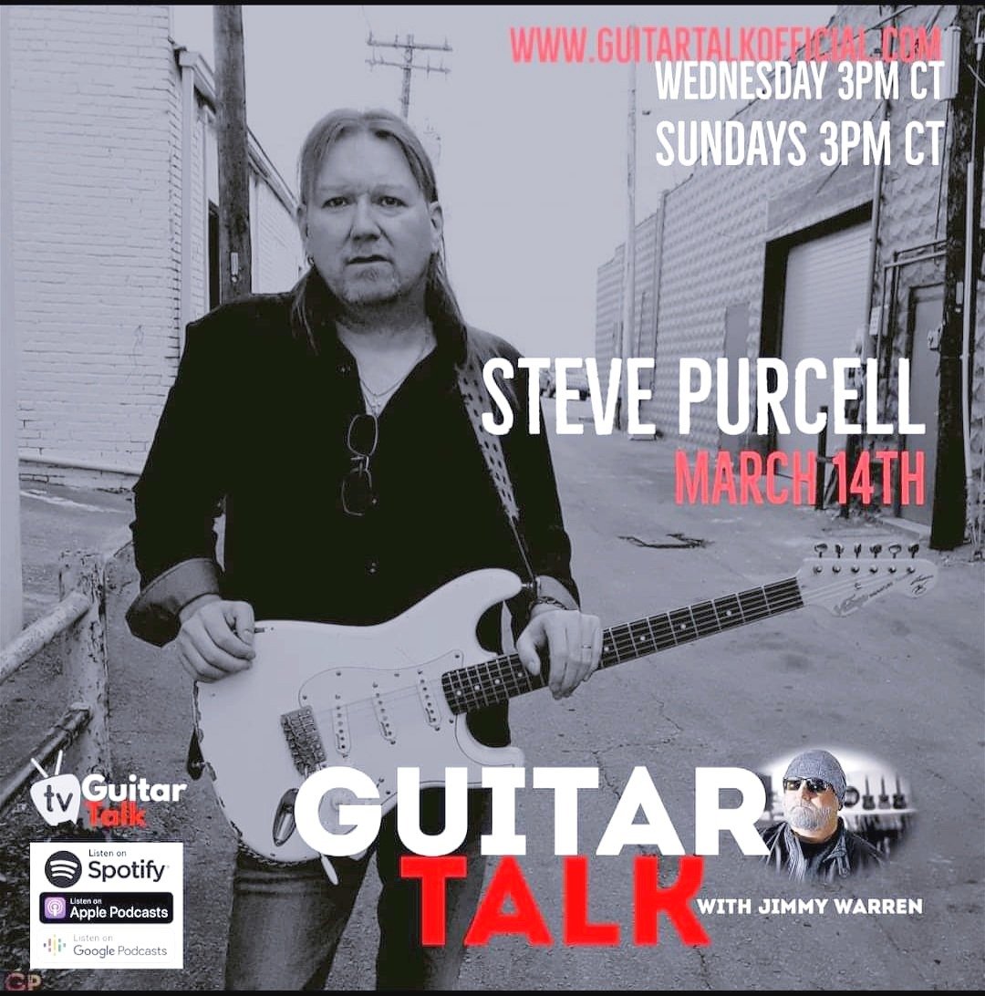 Steve Purcell Interview on Guitar Talk Radio w/ Jimmy Warren