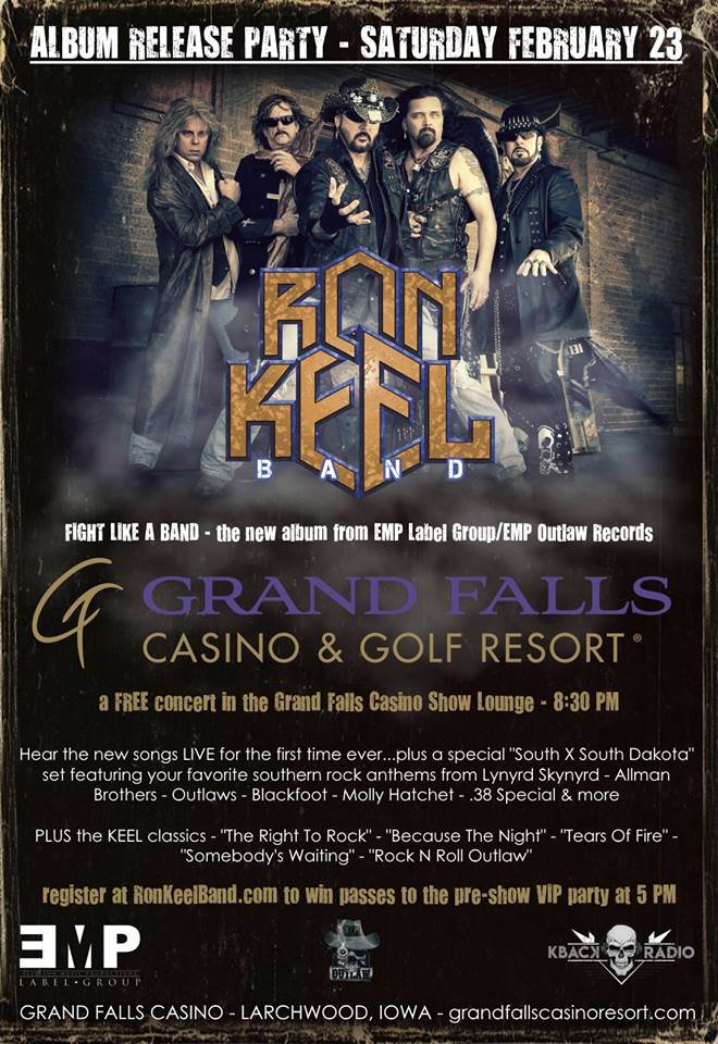 Ron Keel Band - Concert + Album Release Party