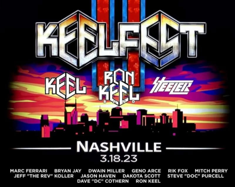 KEELFEST 2 - Nashville, Tn. Saturday March 18th. 20023