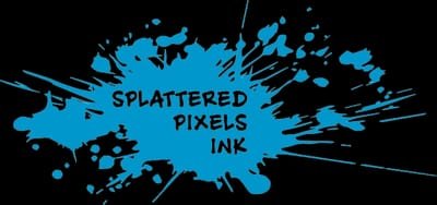 Splattered Pixels Ink