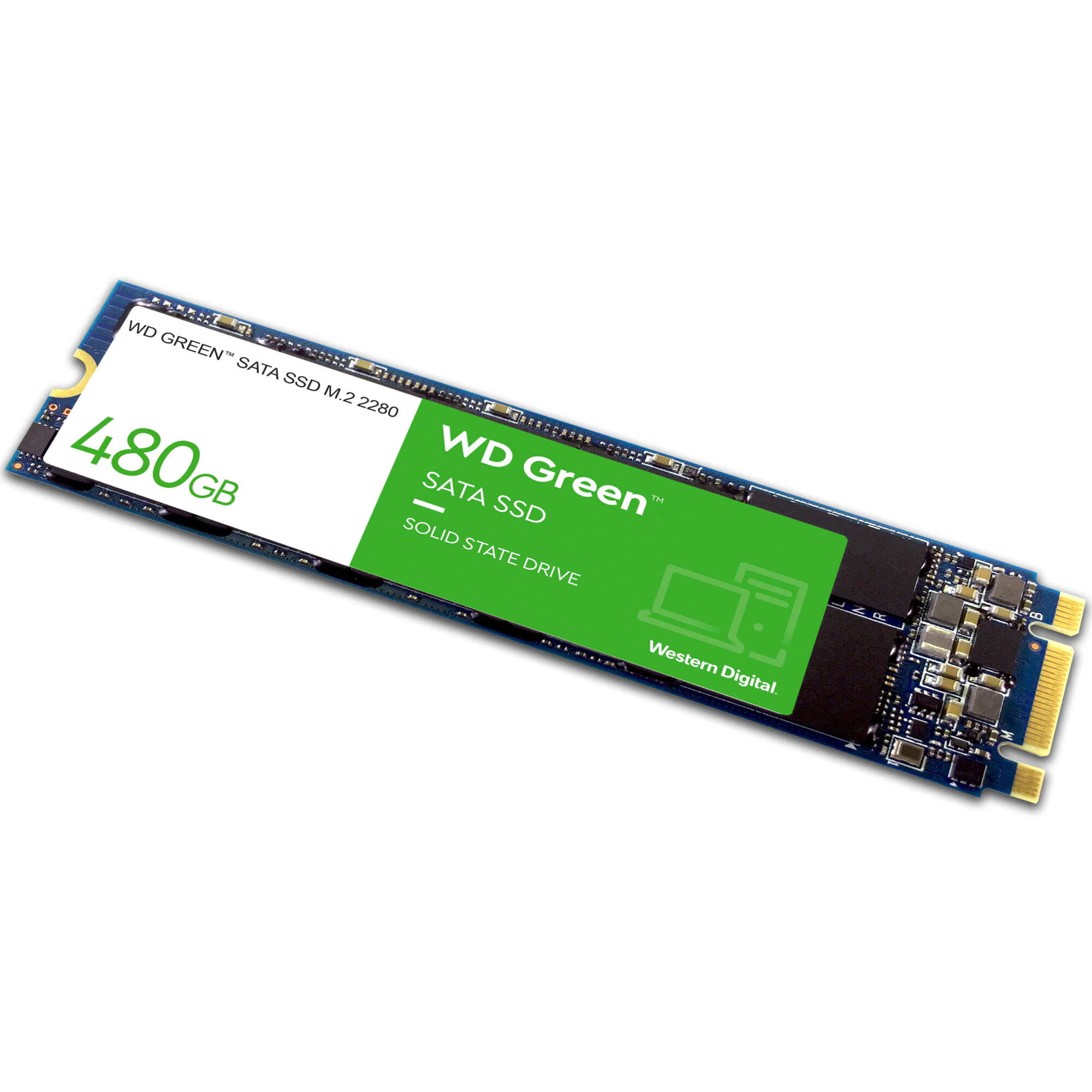 SSD M.2 WesternDigital Green 480 Gb 3400/1200 read/write - Pret: 212