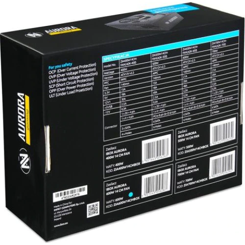 Sursa iBOX Aurora 600W 14Fan gaming box - Pret: 159 lei