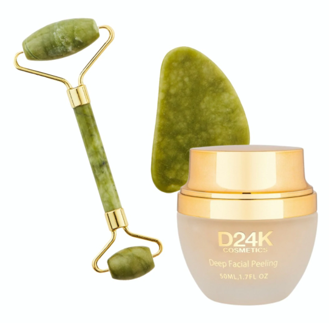 Jade Facial Roller And Gua Sha Shop For Luxurious Beauty Products  