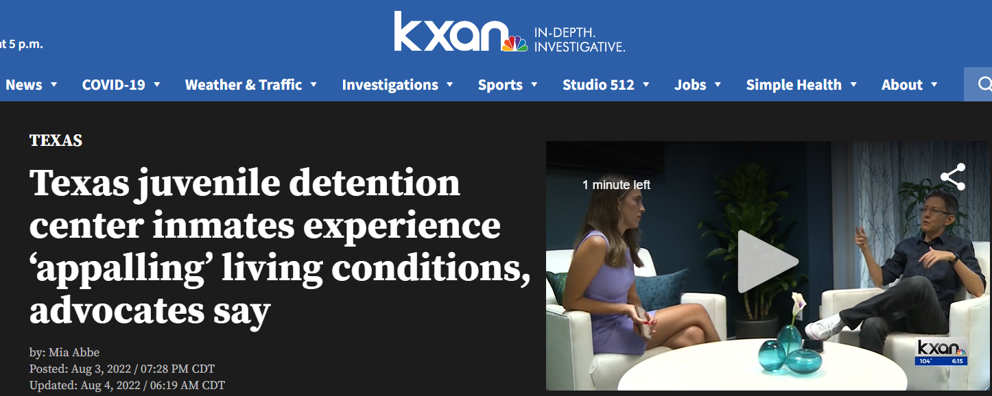 Texas Juvenile Justice Department on Brink of Collapse
