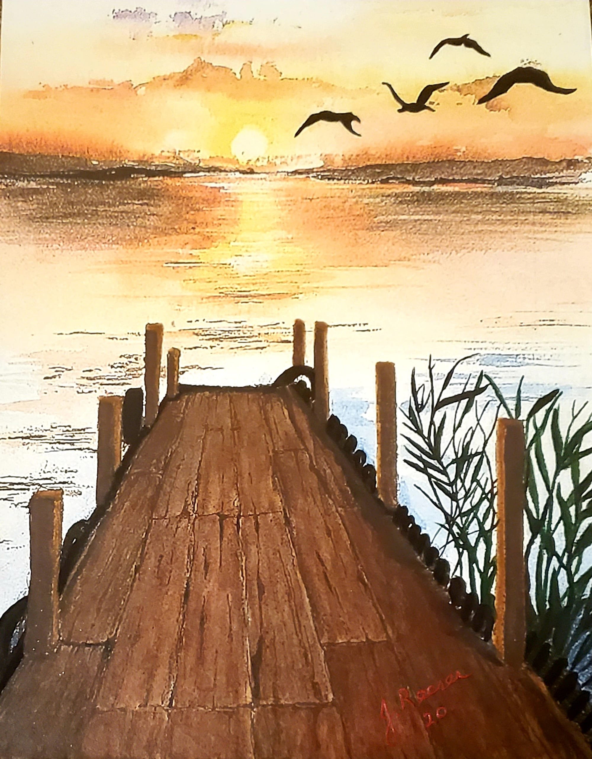Sunset in the Fall - SOLD