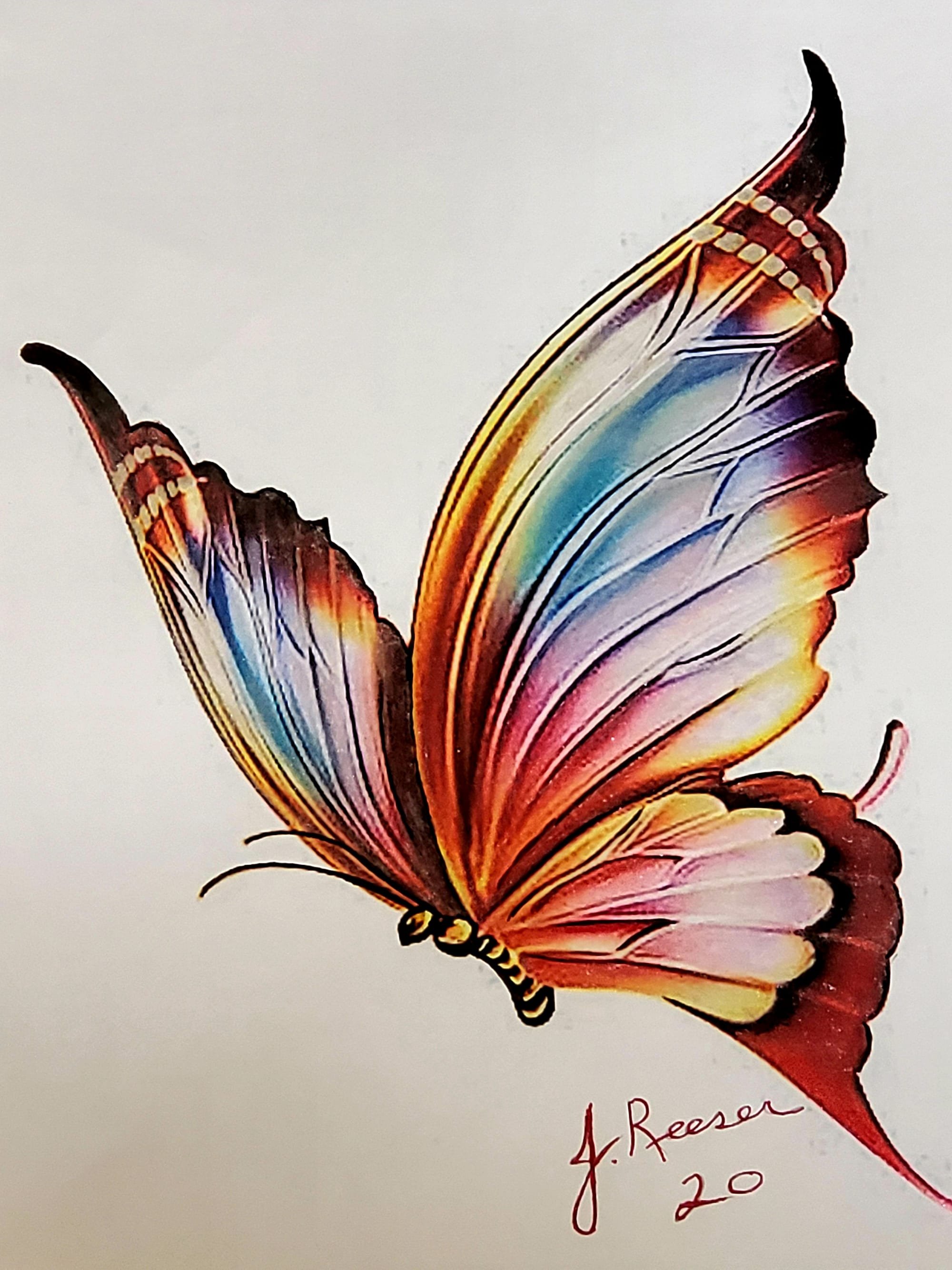 Beautiful Butterfly - SOLD