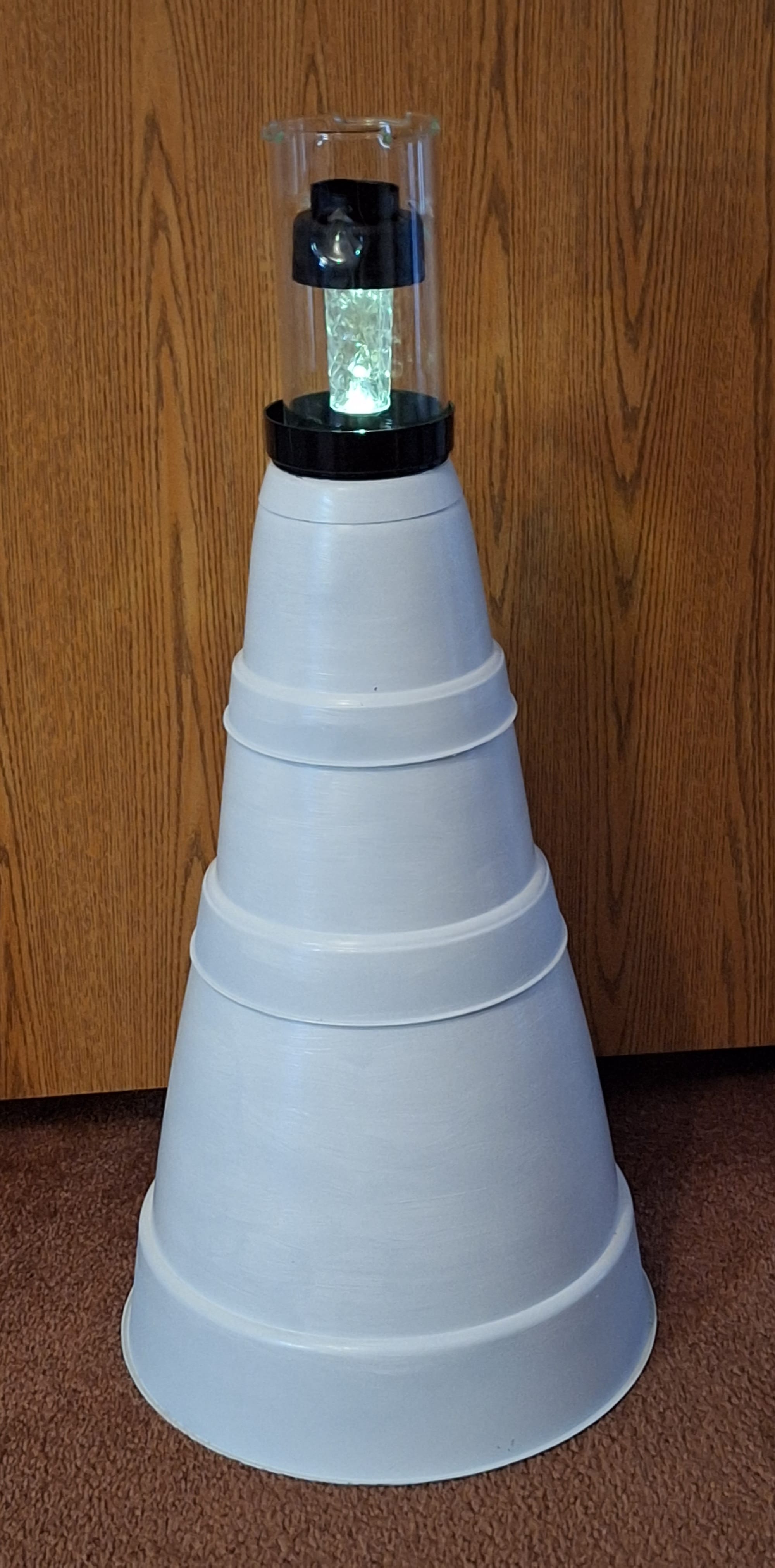 Solar lighthouse 27"