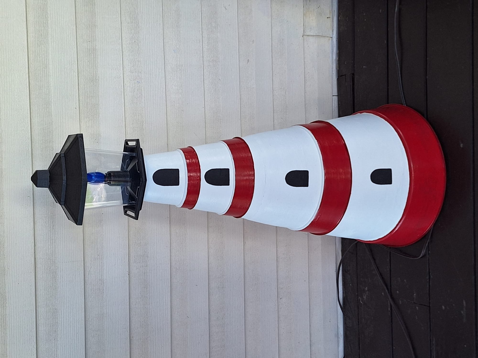 Electric lighthouse 37"