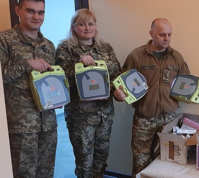 Distribution des dons en Ukraine