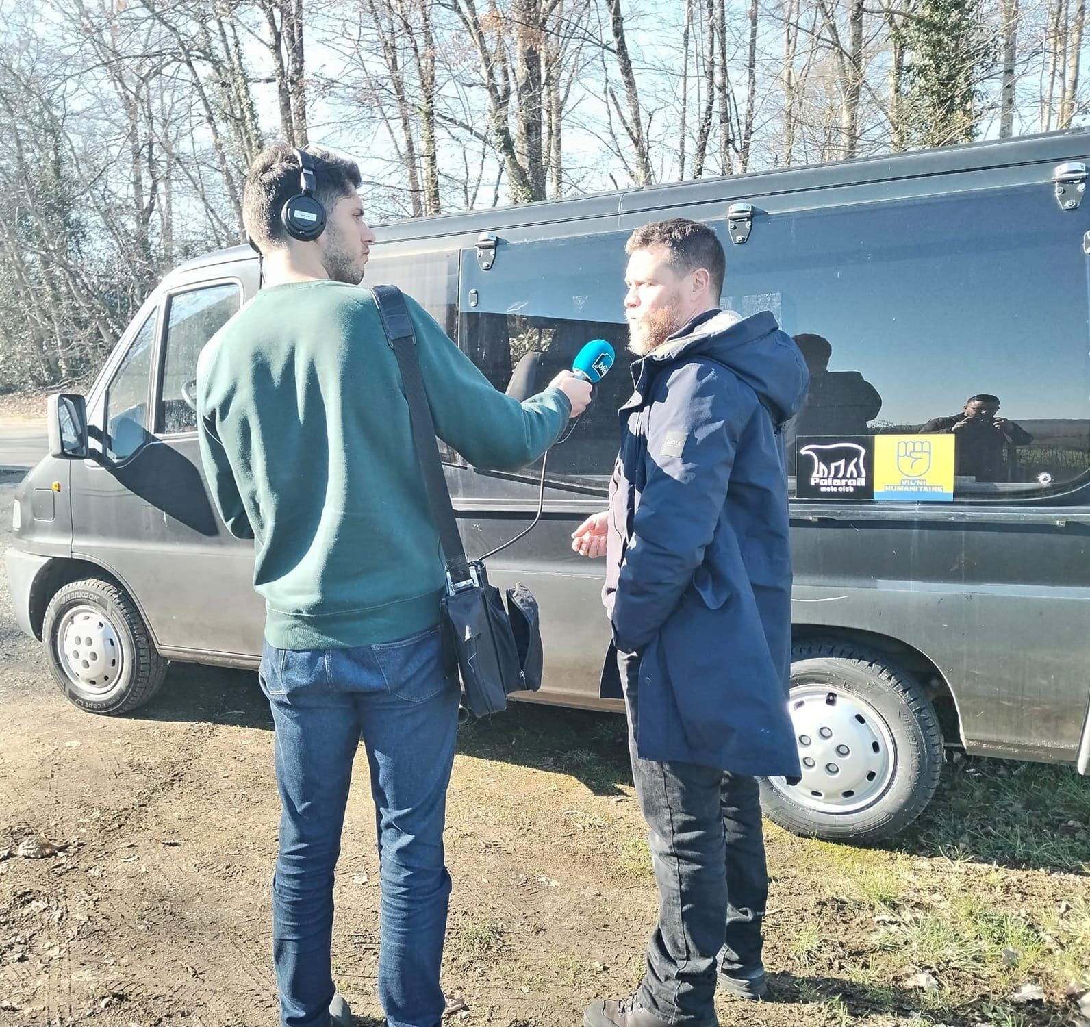 Fevrier 2022: donner un camion d'évacuation à l'Ukraine