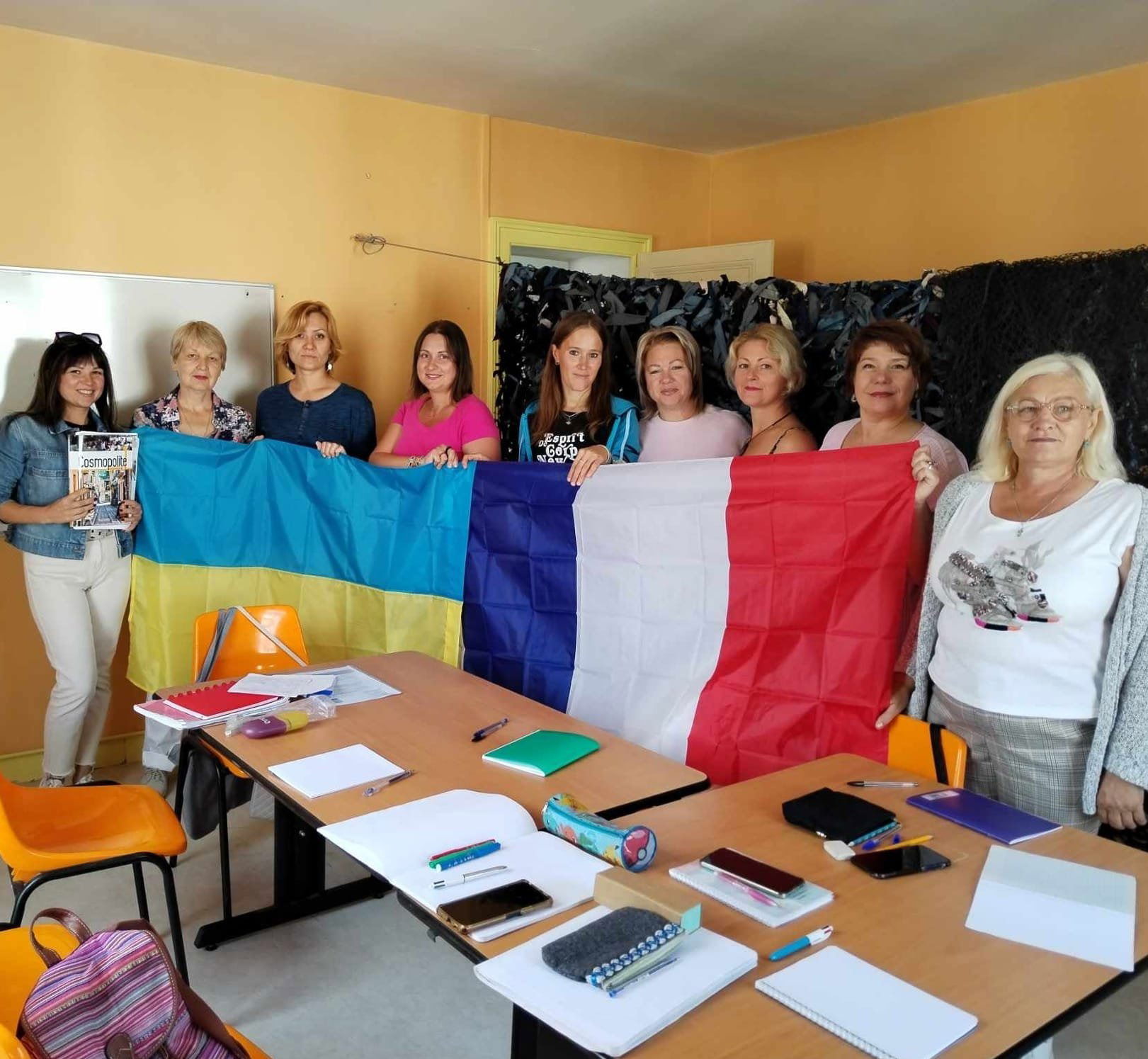 Les cours de français à la Maison de Vil`ni ont démarré dans l'enthousiasme