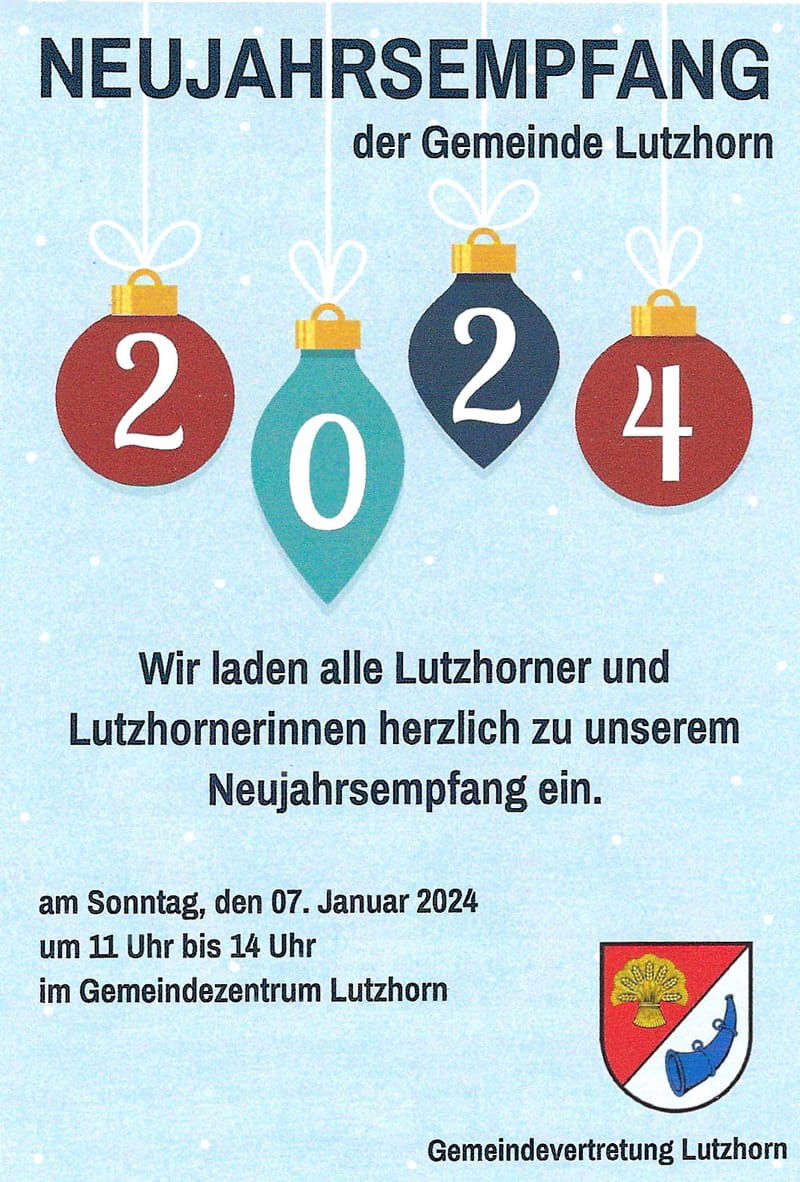 Neujahrsempfang Gemeinderat