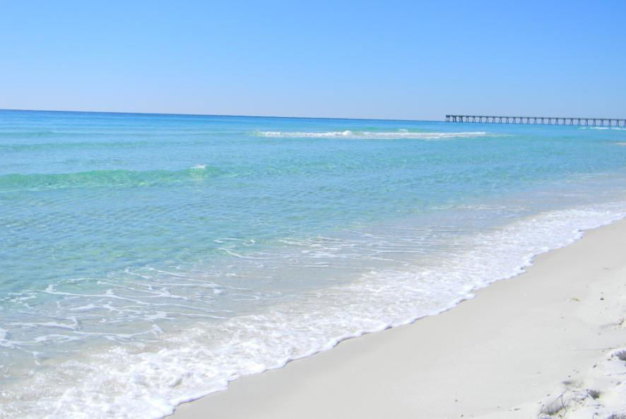 World Renowned Pensacola Beach White Sand and Surf