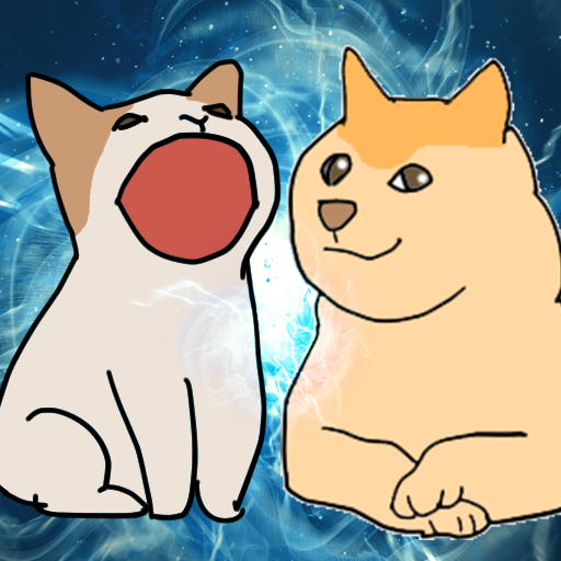 Popcat vs Shibe doge