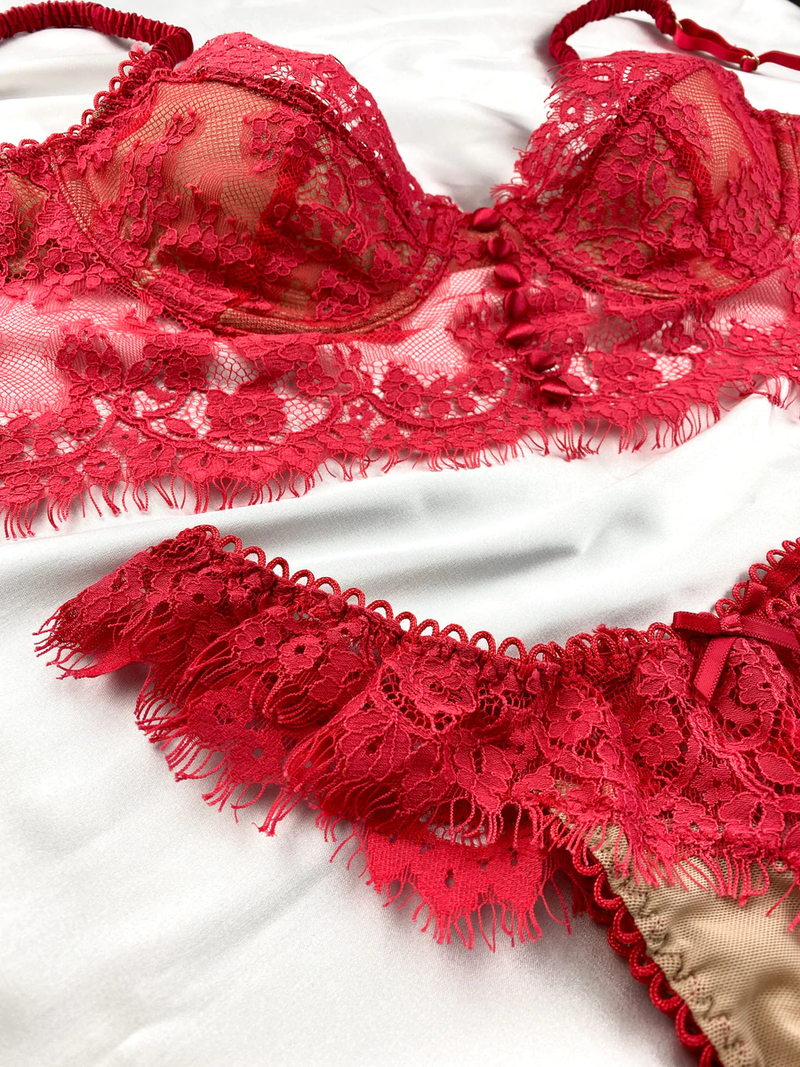 Red Lace Corset Tops Promotes a Magical Look for the Wearer! - Hello LA Girl