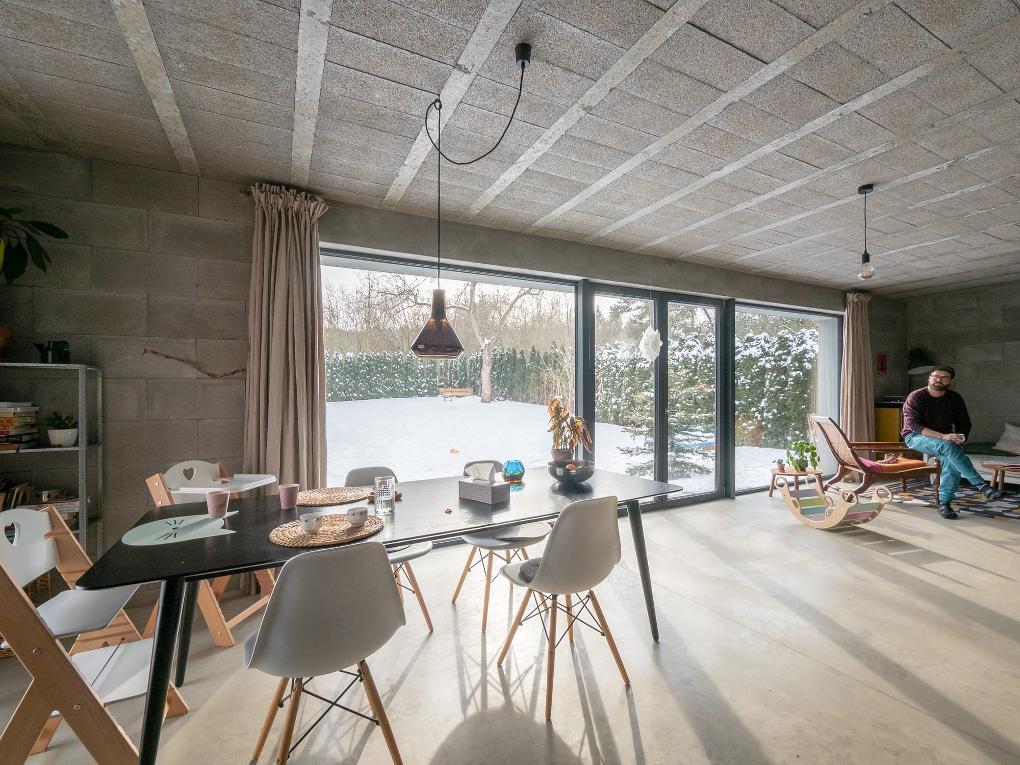 Pohledový beton v interiéru | ZENHOME