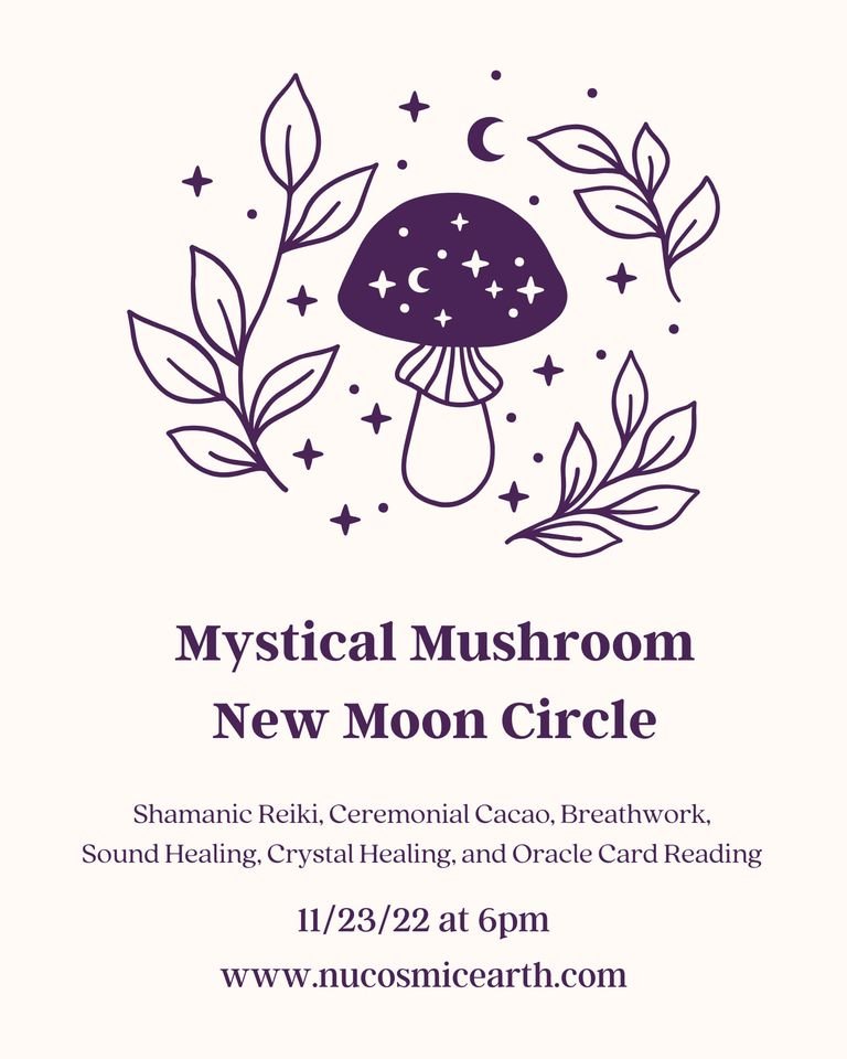 Mystical Mushroom New Moon Circle